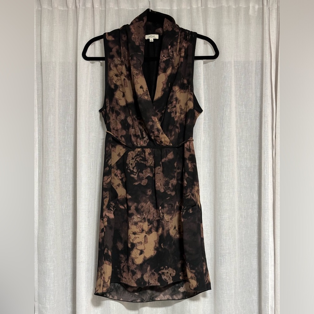 Wilfred Mini Dress Cowl Neck - Size S
